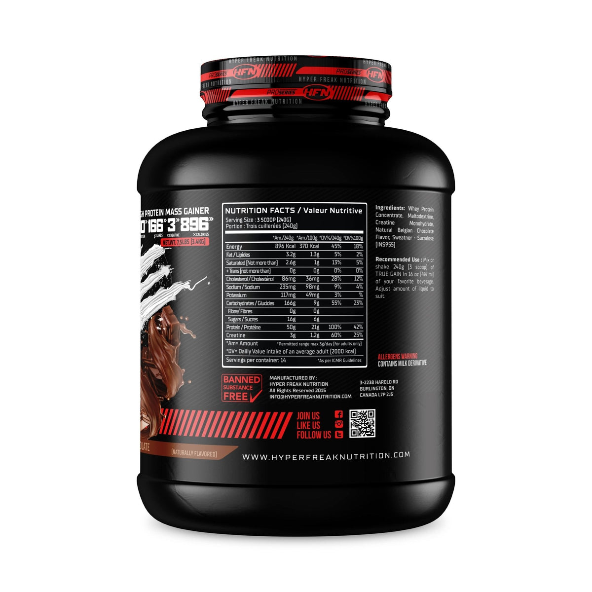 True Gain – HYPER FREAK NUTRITION .IN